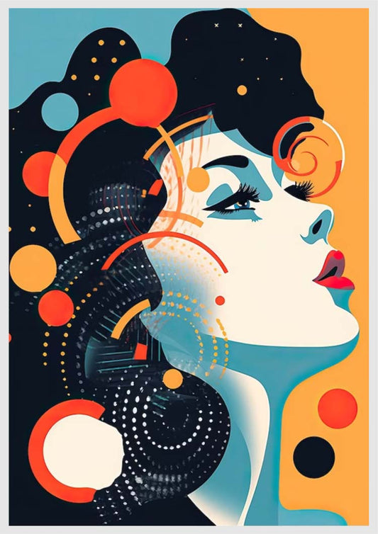 Feminine Strength - Numbered Canvas